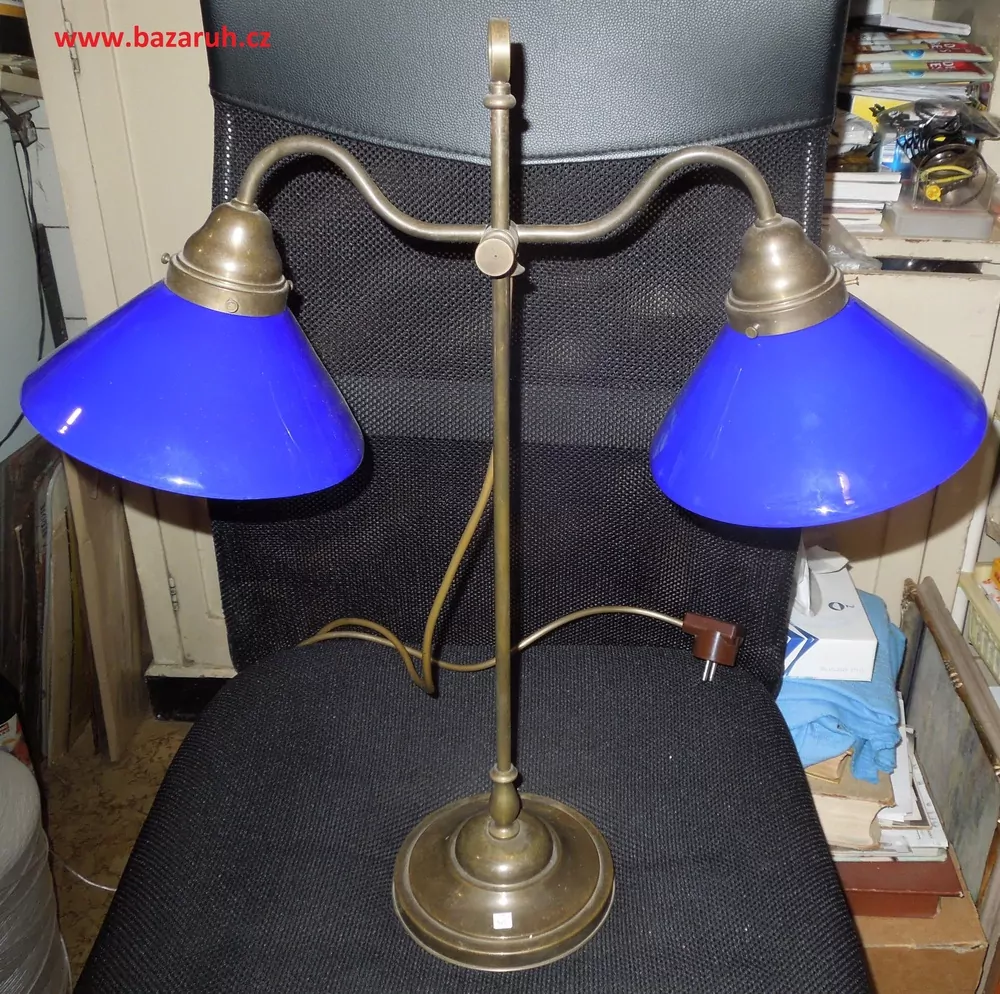 STAROŽITNÁ STOLNÍ LAMPA ELEKTRICKÁ