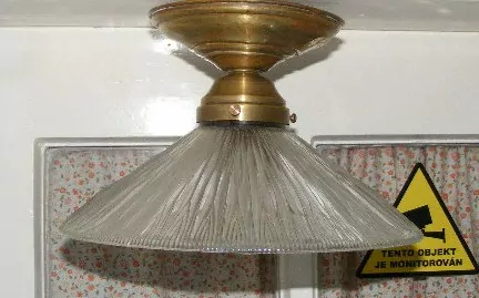 STROPNICE STARÝ LUSTR 1 KS STÍNÍTKO ŠIRM
