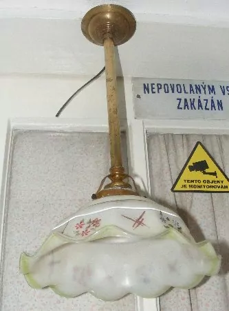 STARÝ LUSTR STÍNÍTKO 1 ks STAROŽITNOST