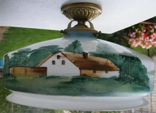 STROPNICE STARÝ LUSTR 1 KS STÍNÍTKO ŠIRM