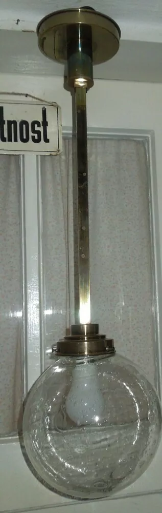 STAROŽITNÝ LUSTR ARD DECO