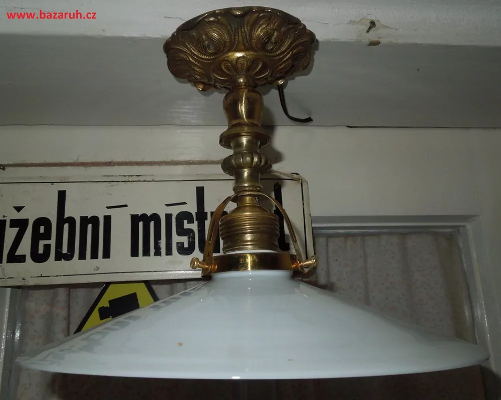 STARÝ LUSTR STÍNÍTKO STROPNICE
