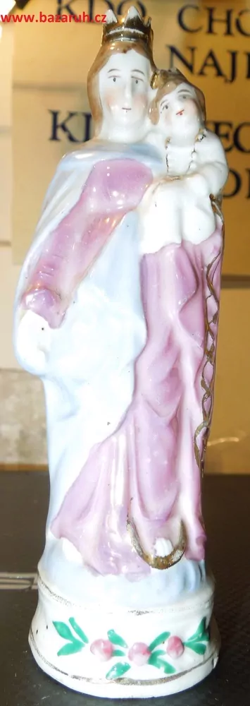 SOCHA SVATÁ PORCELÁN 14 CM