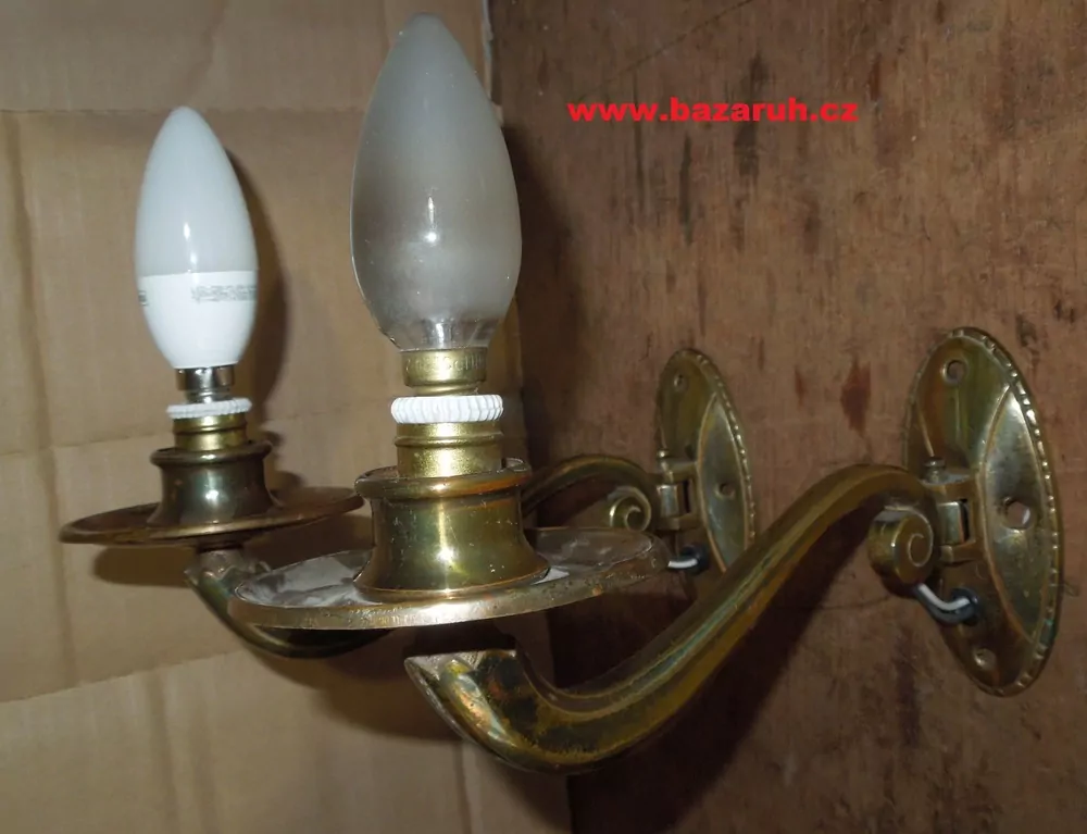 LAMPIČKA NA STĚNU 2 KS NÁSTĚNNÁ LAMPA