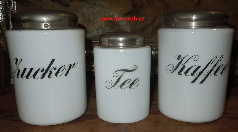 STAROŽITNOST KOŘENKY DOZY ZUCKER TEE KAFFEE
