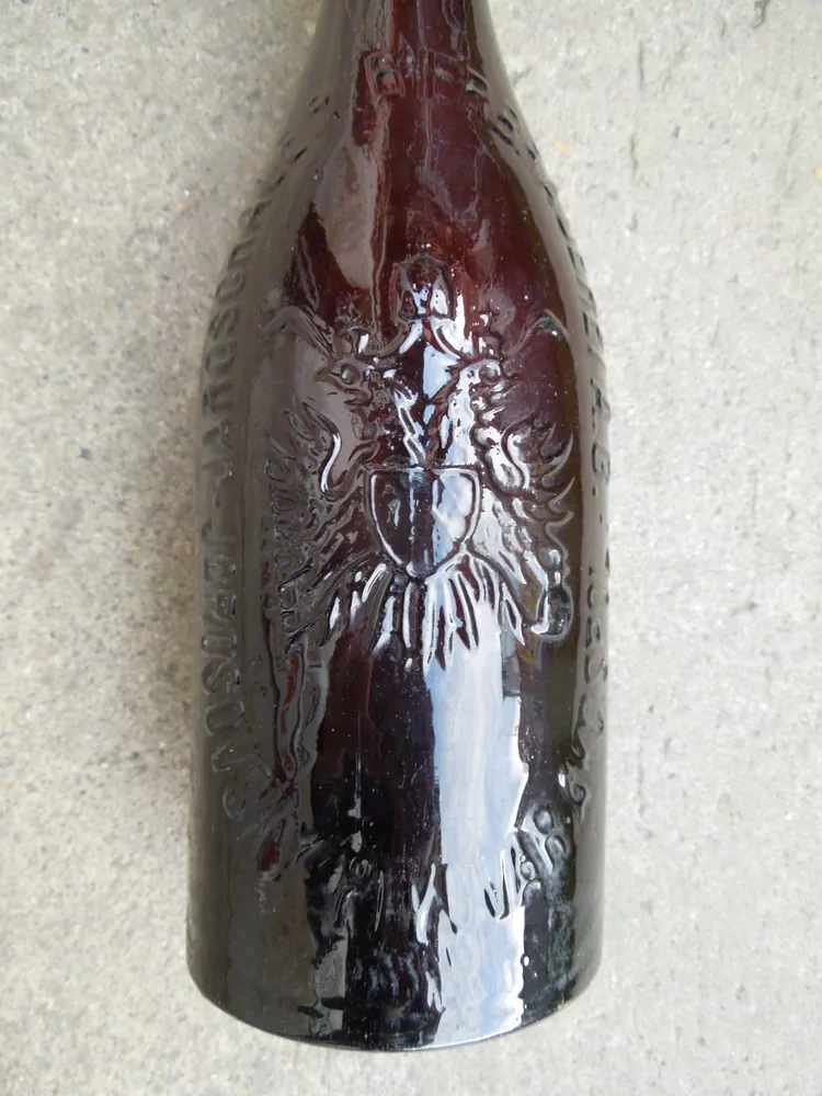 PIVNÍ LÁHEV ERBOVKA PIVOVAR JAROŠOV JAROSCHAU BRAUEREI