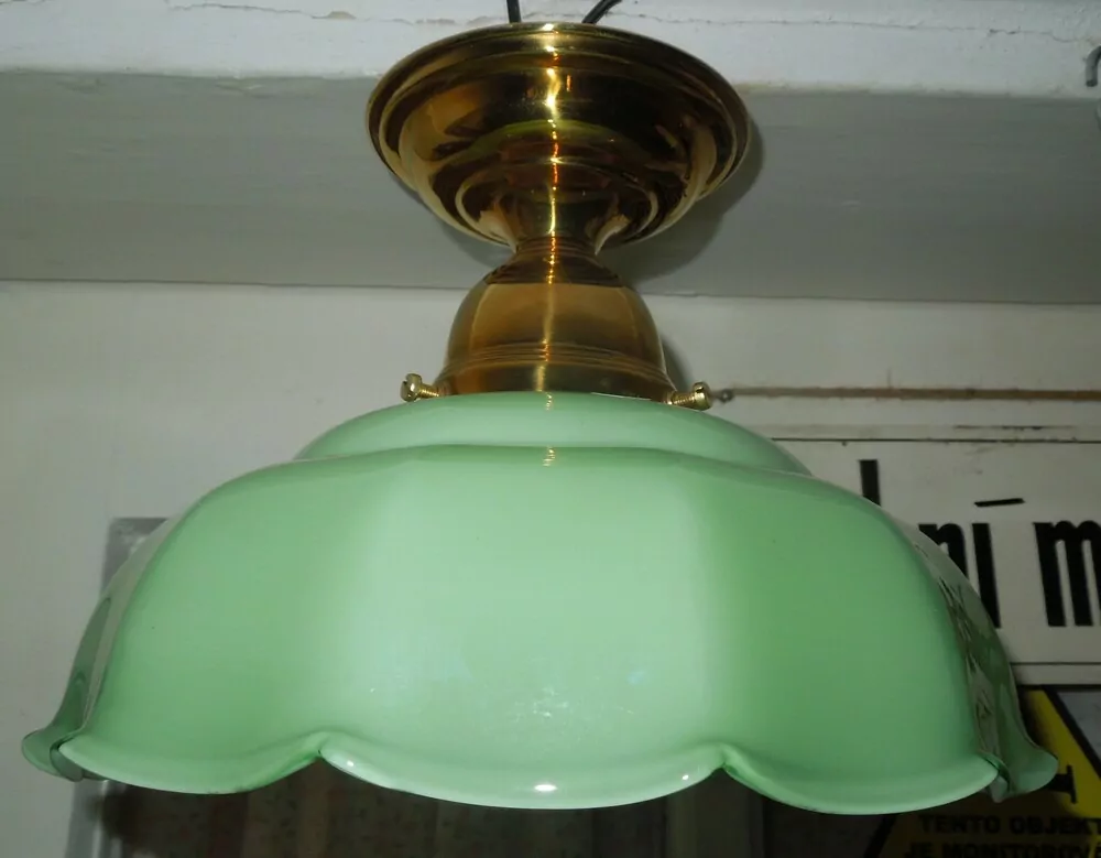 STROPNICE STARÝ LUSTR 1 KS STÍNÍTKO ŠIRM