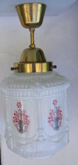 STROPNICE STARÝ LUSTR 1 KS STÍNÍTKO ŠIRM
