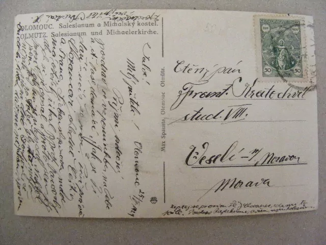 Olomouc- Salesianum a Michalský kostel