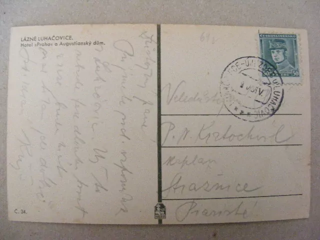 Lázně Luhačovice- Hotel Praha a Augustianský dům