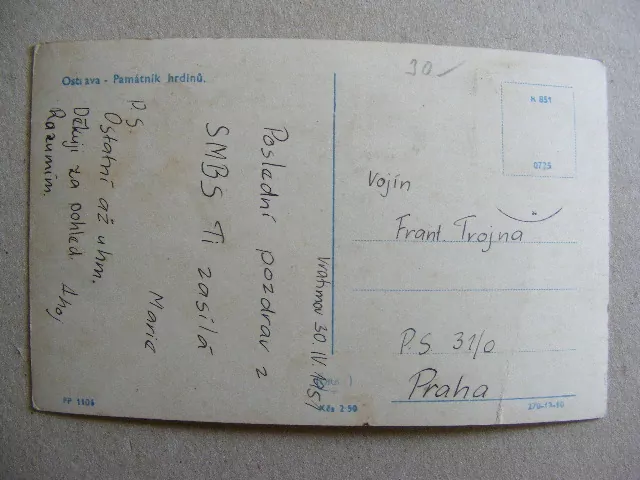 Ostrava- Památník hrdinů