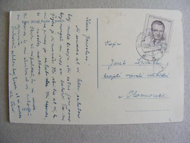 Nový Jičín- Partie z parku