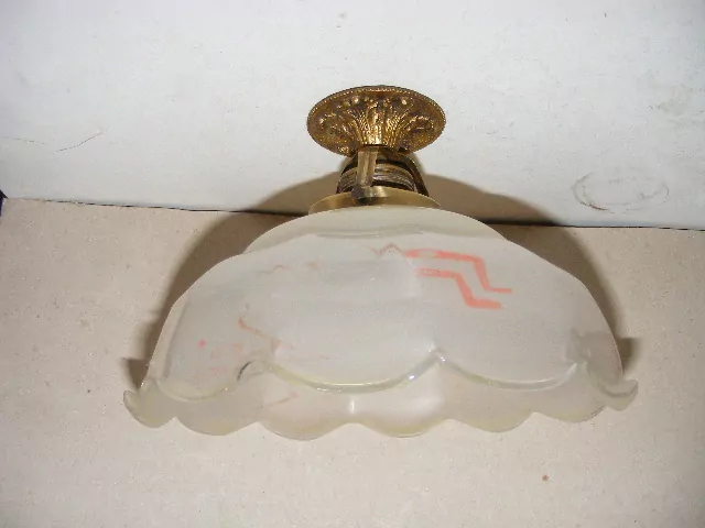 STROPNICE STARÝ LUSTR STÍNÍTKO ŠIRM