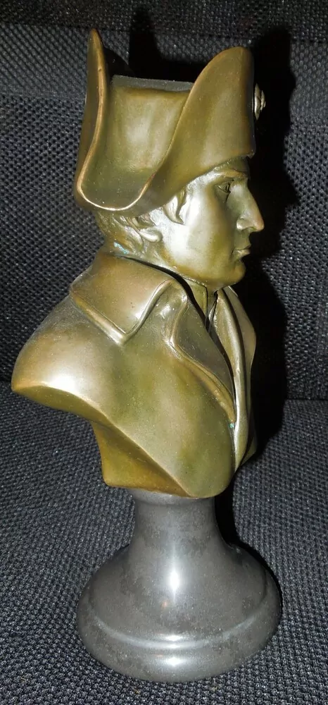 Socha ,busta, bysta NAPOLEON bronz