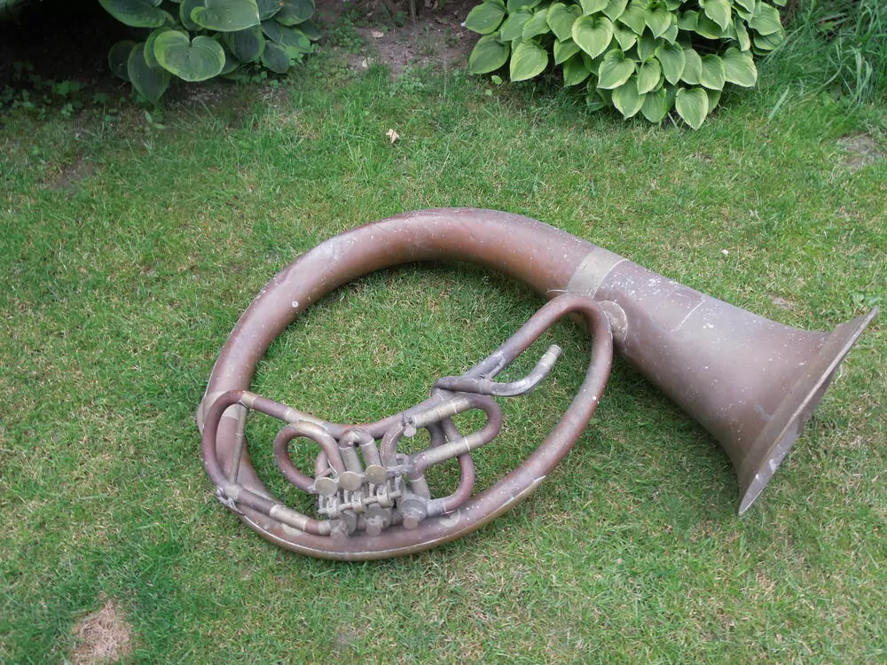 Dechové nástroje - STAROŽITNÁ TRUBKA - TUBA