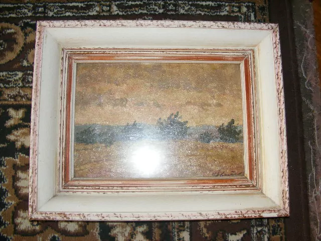 OBRAZ OLEJ POD SKLEM 