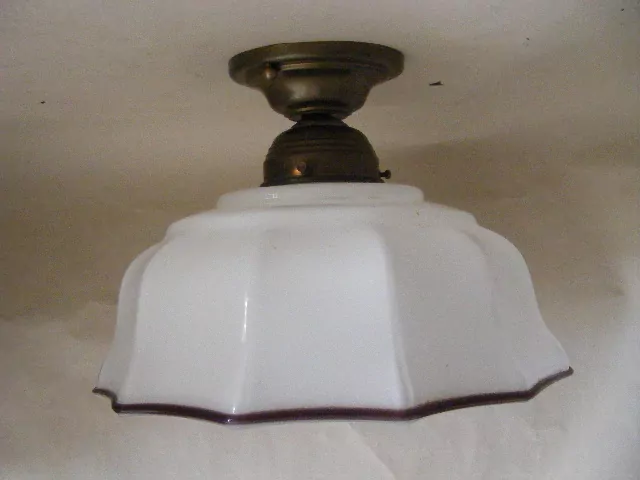 STAROŽITNÁ STROPNICE 1 KS LUSTR STÍNÍTKO ŠIRM 