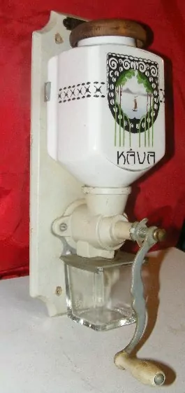 STAROŽITNOST PORCELÁNOVÝ MLÝNEK  KAFEMLÝNEK 