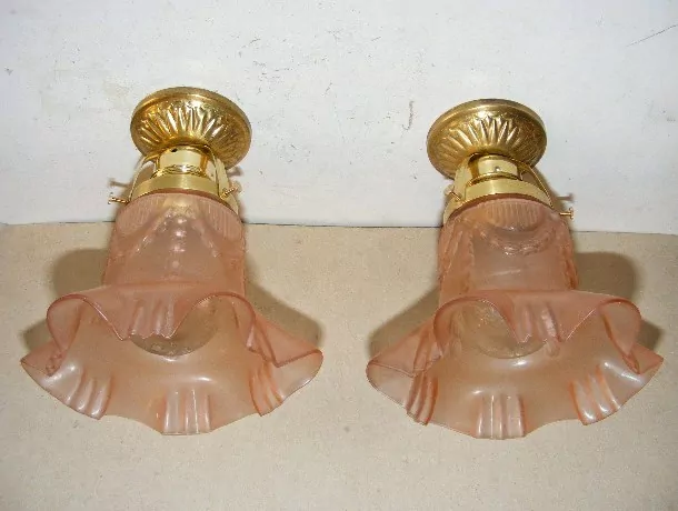 STROPNICE STARÝ LUSTR 2 KS STÍNÍTKO ŠIRM