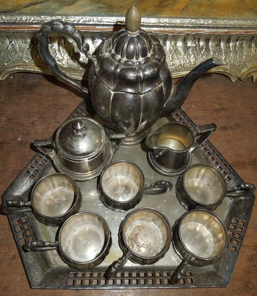 ČAJOVÁ SOUPRAVA ALPAKA