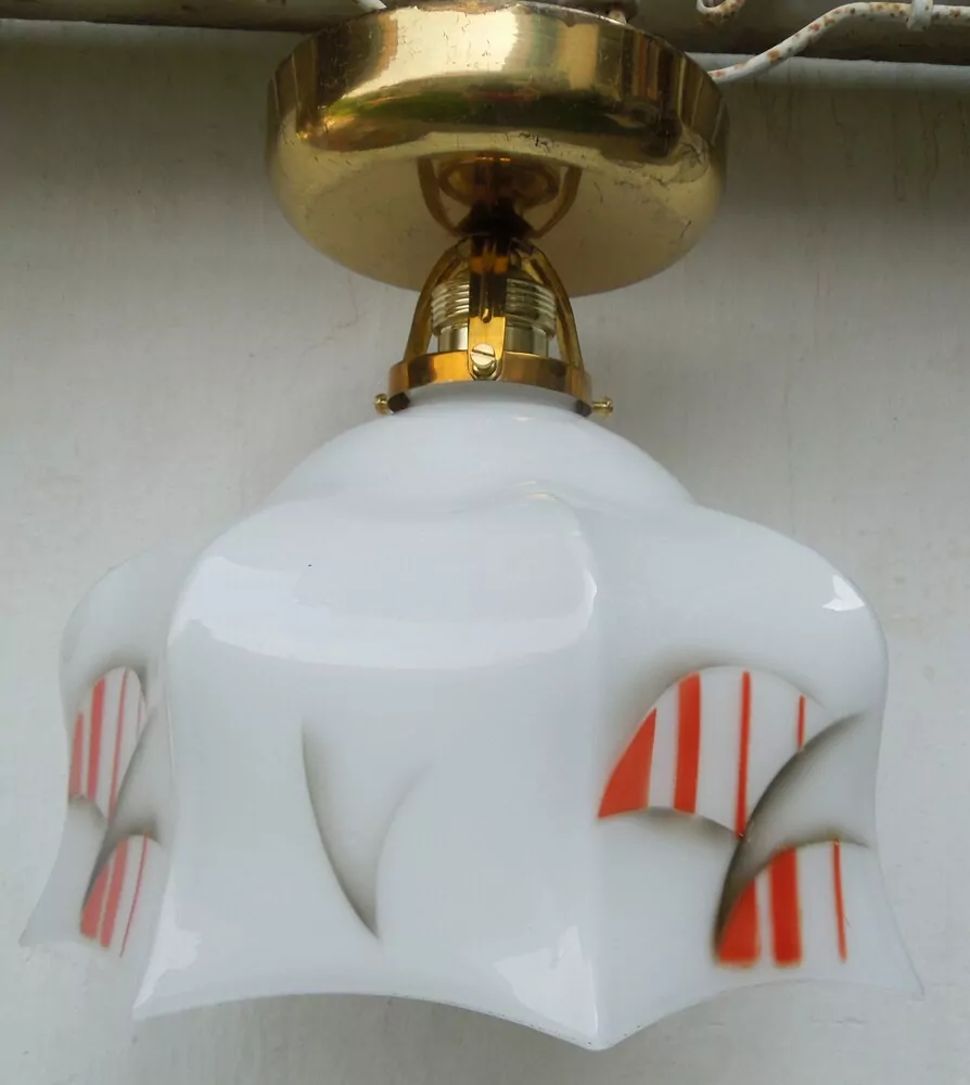 STROPNICE STARÝ LUSTR 1 KS STÍNÍTKO ŠIRM