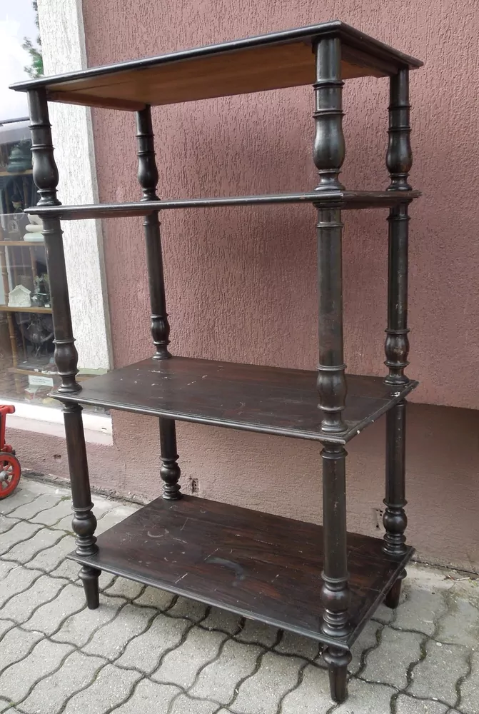 Starožitný etažér V 141 cm