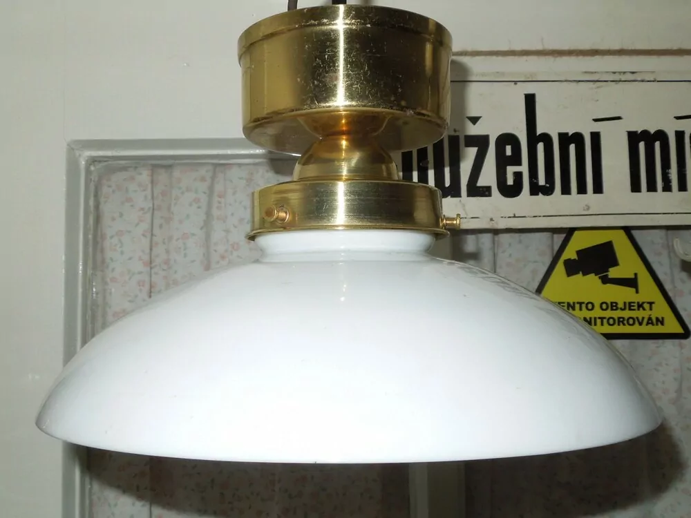 STAROŽITNÁ STROPNICE STARÝ LUSTR 1 KS STÍNÍTKO ŠIRM