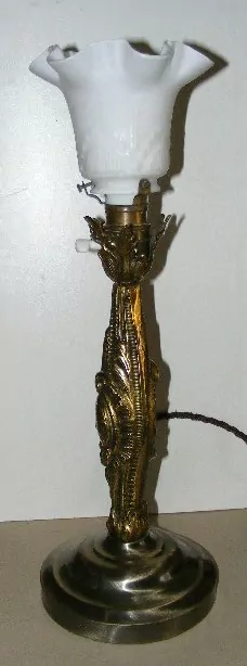 STAROŽITNÁ STOLNÍ LAMPA ELEKTRICKÁ