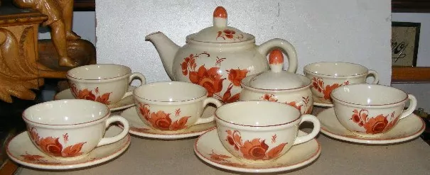 Hand-painted ČAJOVÁ SOUPRAVA