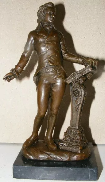 SOCHA BRONZ BEETHOVEN BRONZOVÁ SOCHA 