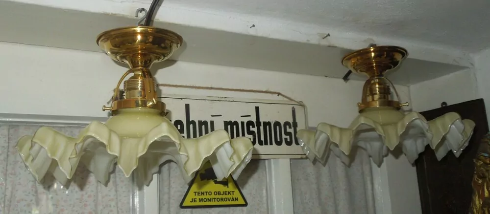 STROPNICE 2 KS LUSTR STÍNÍTKO ŠIRM
