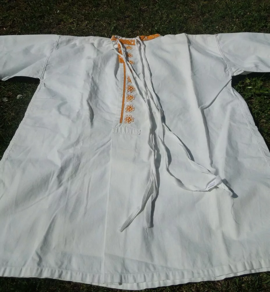 KROJ KOŠILE   (ŠŇŮRKOVICA) HORŇÁCKÁ CHLAPECKÁ