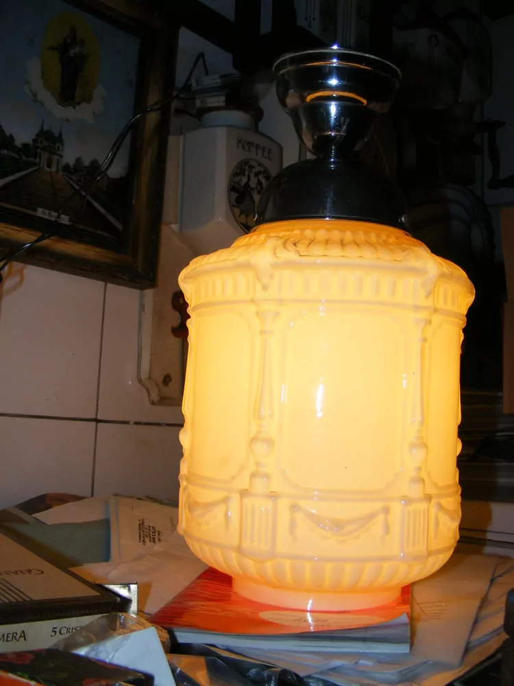 STROPNICE 1 KS LUSTR STÍNÍTKO ŠIRM SECESE