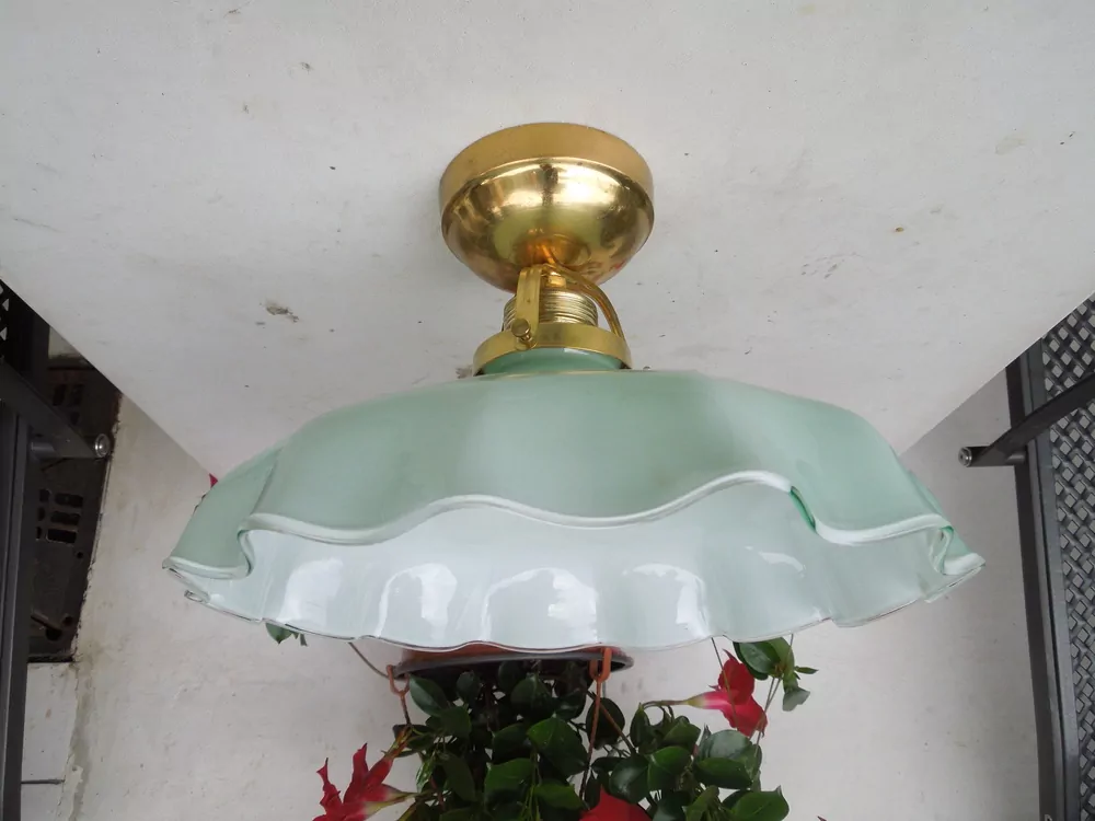 STROPNICE STARÝ 1 KS LUSTR STÍNÍTKO ŠIRM