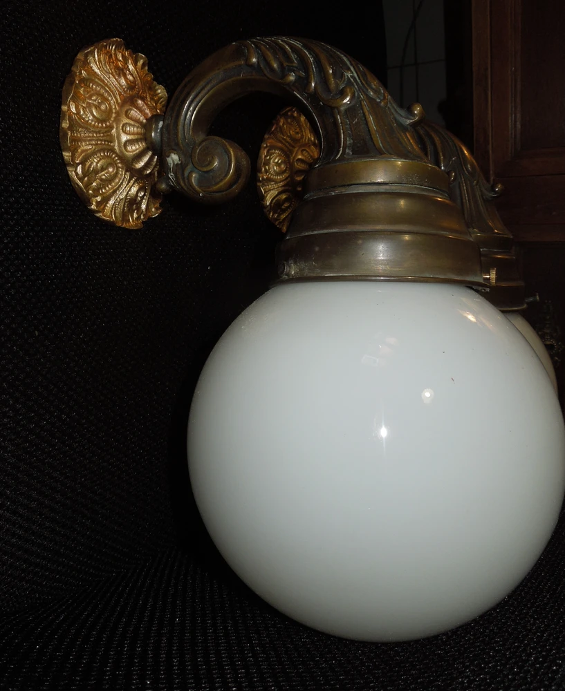 STAROŽITNÁ LAMPIČKA NA STĚNU 2 KS NÁSTĚNNÁ LAMPA