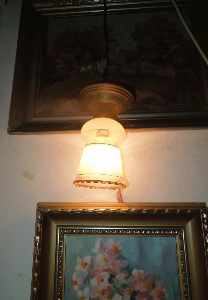 STAOŽITNÁ STROPNICE 1 KS LUSTR LAMPIČKA