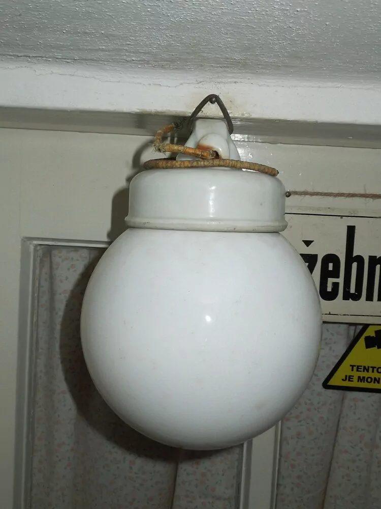 STROPNICE STARÝ LUSTR 1 KS STÍNÍTKO ŠIRM