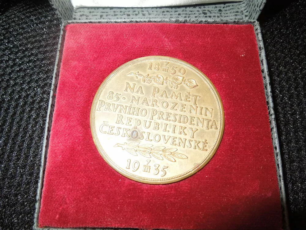 PLAKETA T.G. MASARYK 1935
