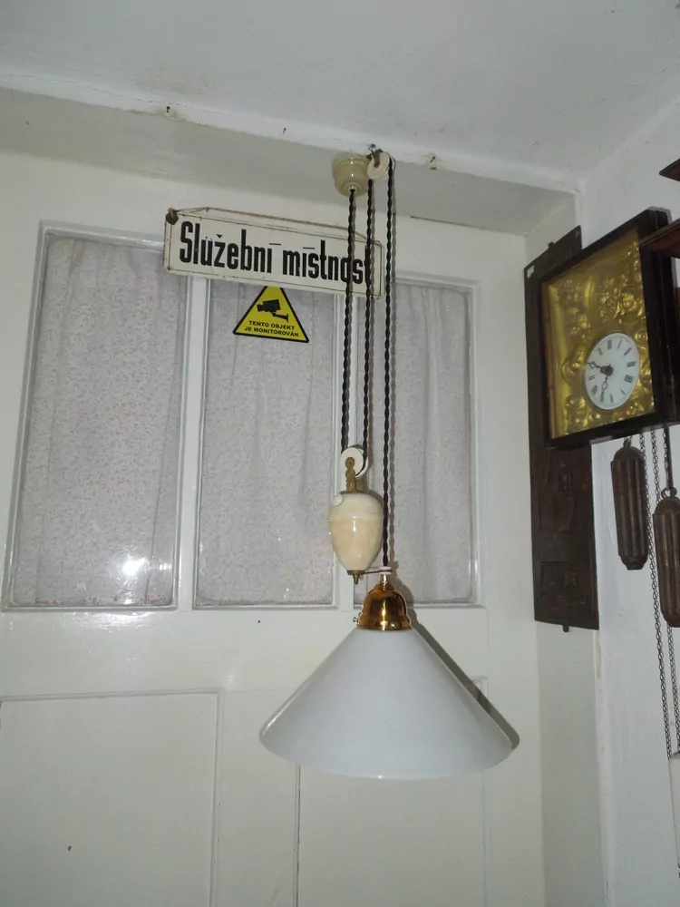 STAHOVACÍ LUSTR STAHOVAČKA STÍNÍTKO 29,5 cm