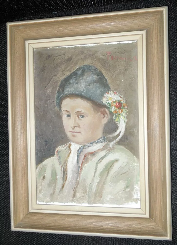 CHLAPEC V KROJI sig. VOJTĚCH PERNICA