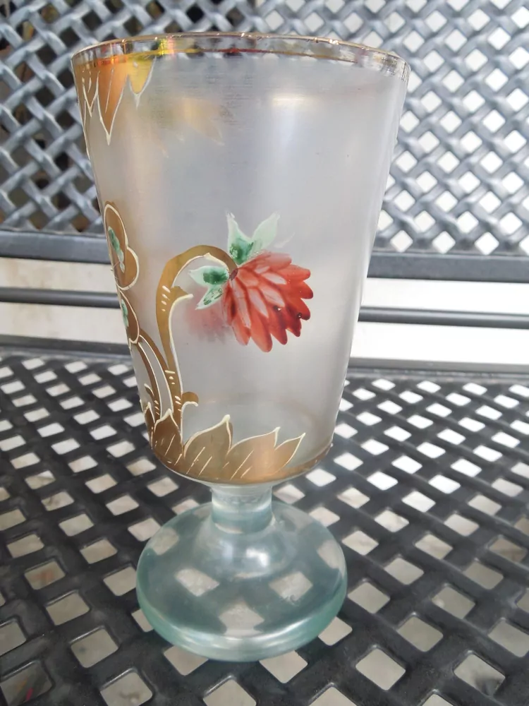 STAROŽITNÁ GROGOVKA SKLENICE 