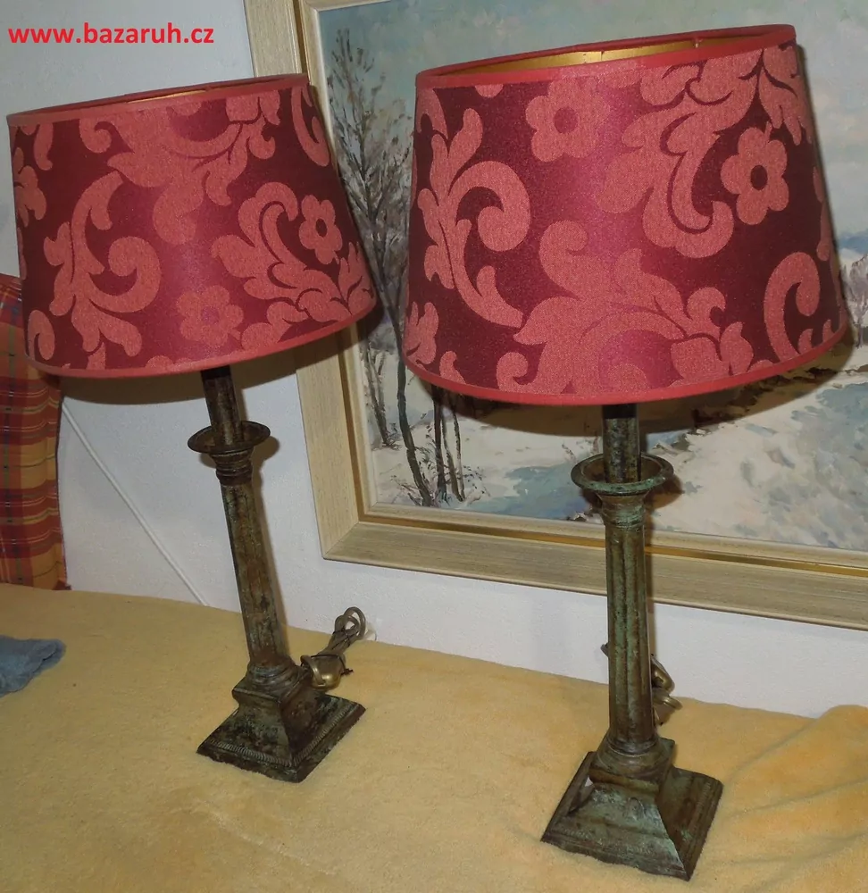 Lampičky stolní lampa 2 ks