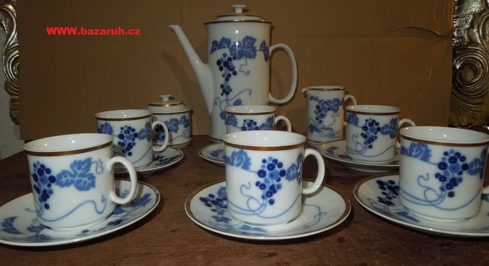 KÁVOVÁ PORCELÁNOVÁ SOUPRAVA