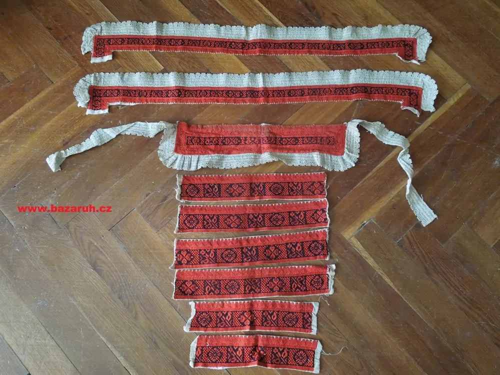 KROJ VYŠÍVÁNÍ KE KROJI DÁMSKÉ KUNOVSKÉ