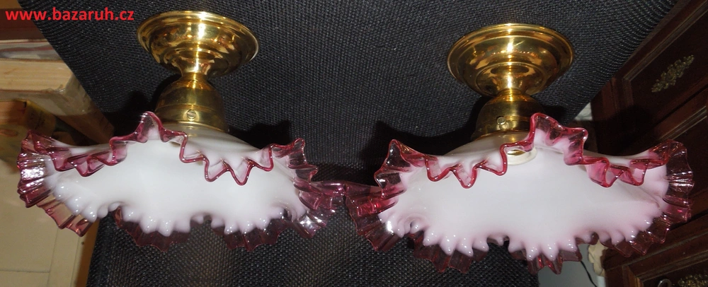 STROPNICE  2 KS LUSTR STÍNÍTKO ŠIRM