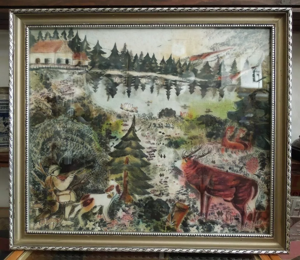 OBRAZ MYSLIVECKÝ MOTIV