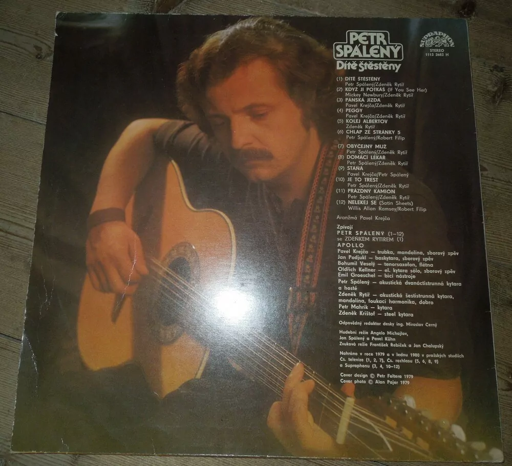 LP PETR SPÁLENÝ - DÍTĚ ŠTĚSTĚNY