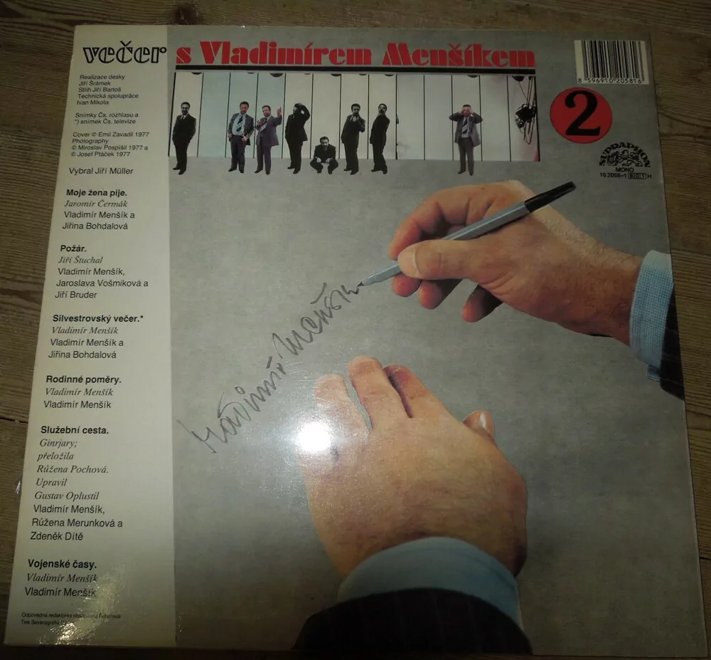 LP VLADIMÍR MENŠÍK - VEČER S V. MENŠÍKEM 2