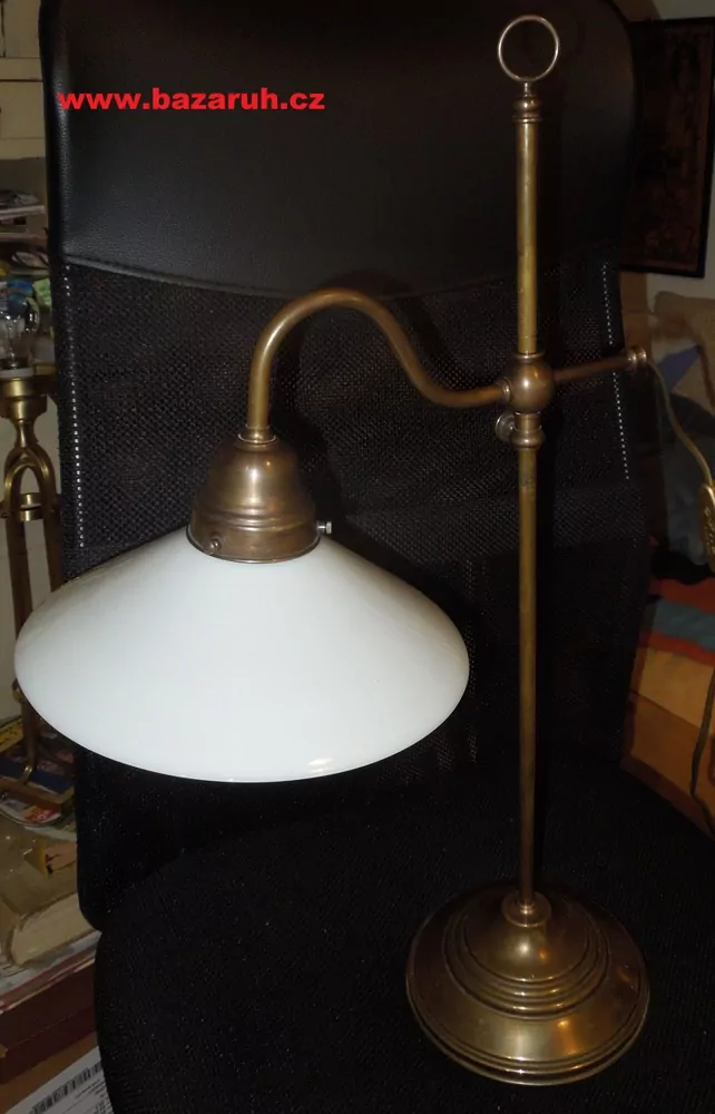 STAROŽITNÁ STARÁ LAMPA , LAMPIČKA DO PRACOVNY