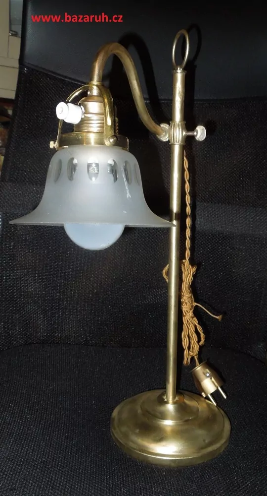 STAROŽITNÁ STOLNÍ LAMPA LAMPIČKA